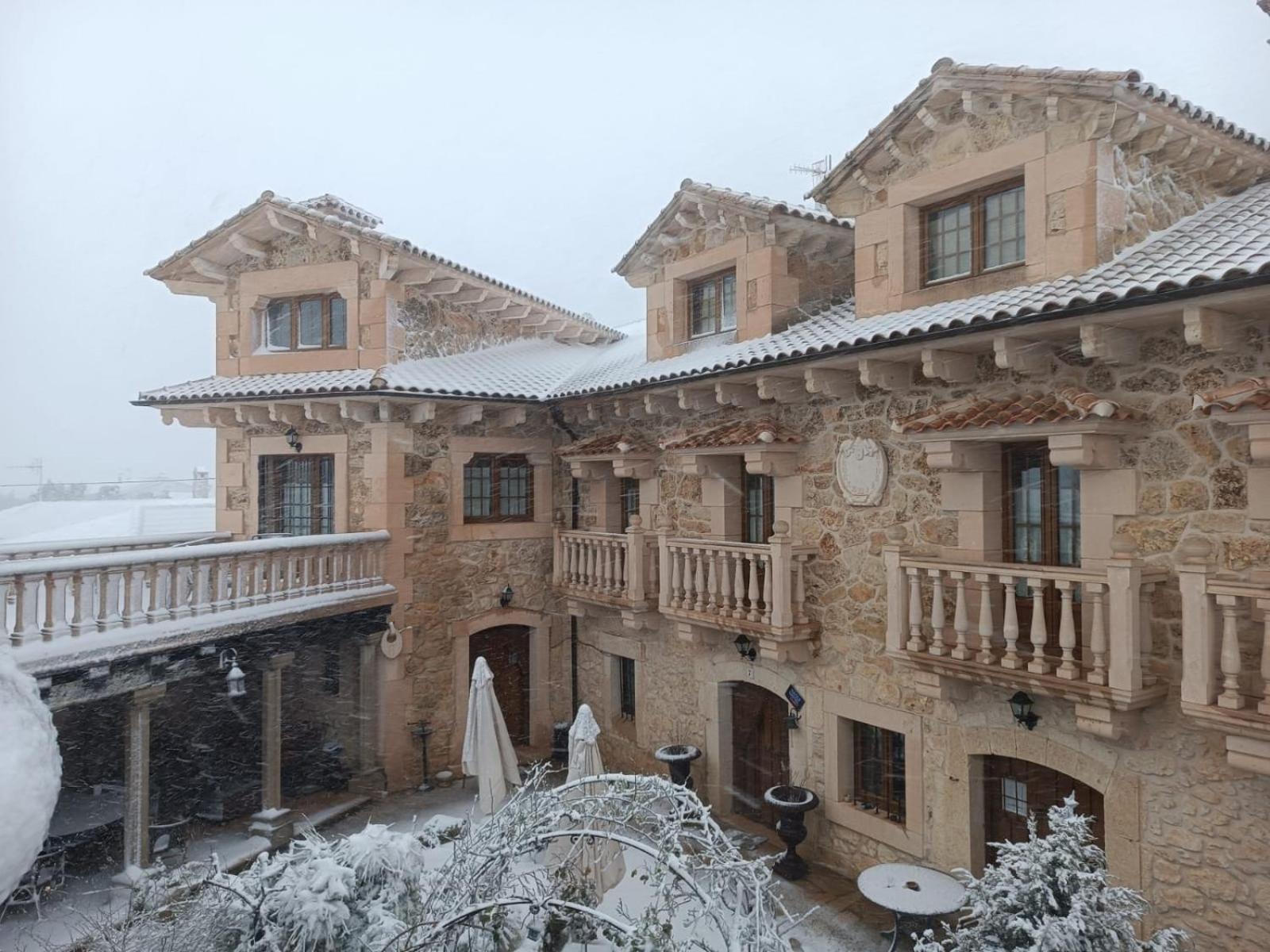 Hotel Rural El Canon Del Duraton Sepúlveda Esterno foto