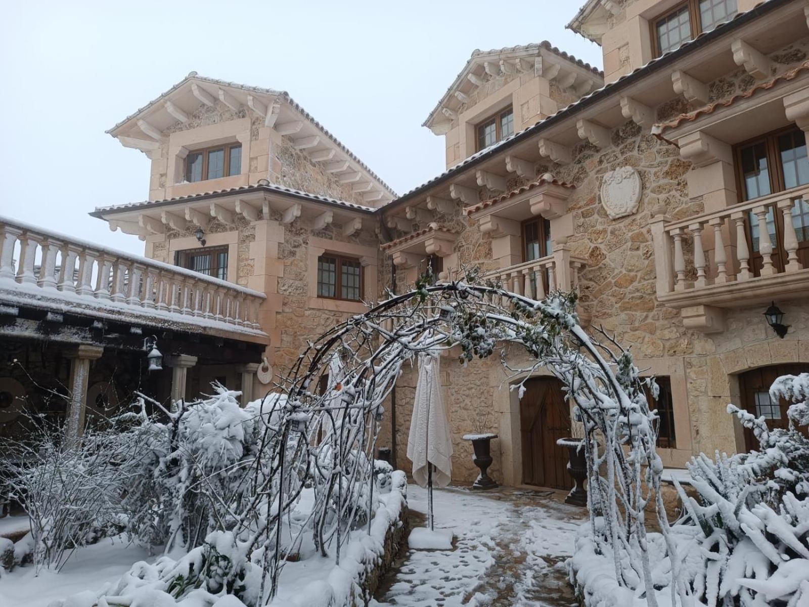 Hotel Rural El Canon Del Duraton Sepúlveda Esterno foto